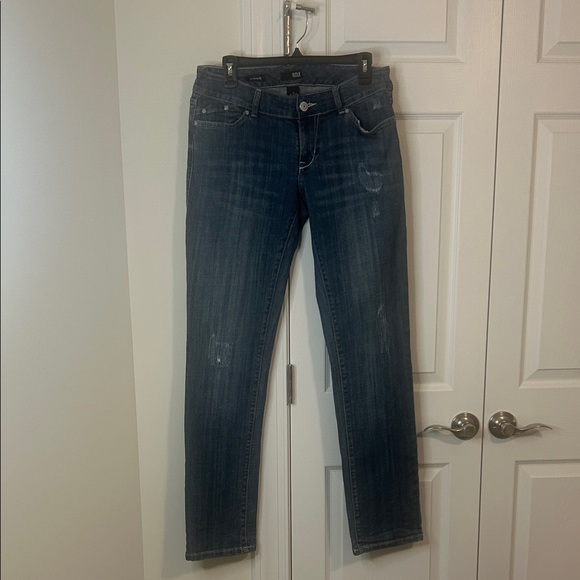 a.n.a Denim - a.n.a Women's Dark Blue Straight Leg Jeans